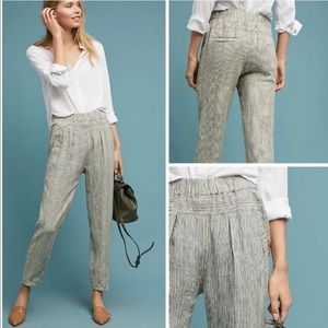 Anthropologie Linen Pants
